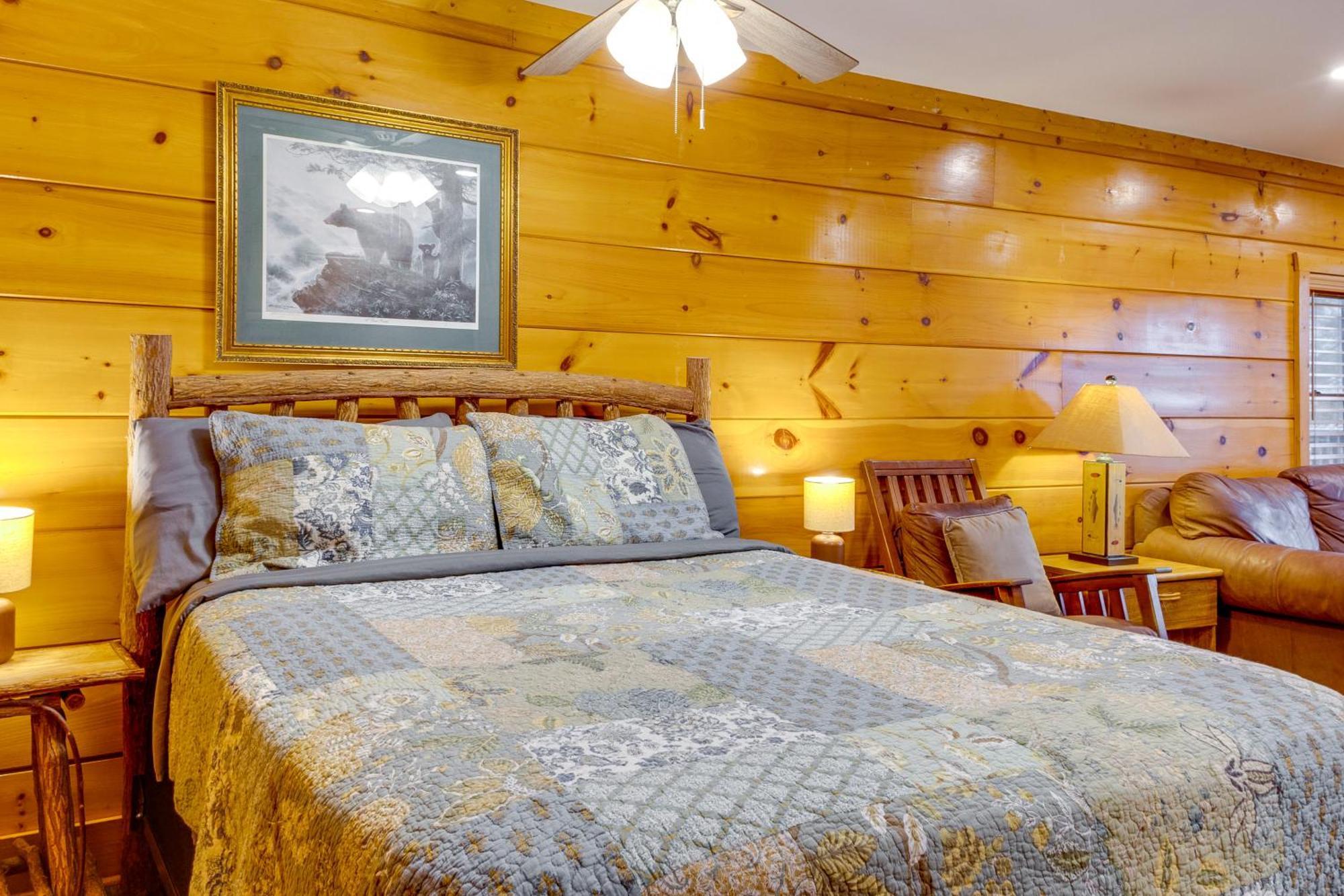 Pigeon Forge Resort Studio Cabin On Dollywood Ln! Exterior foto