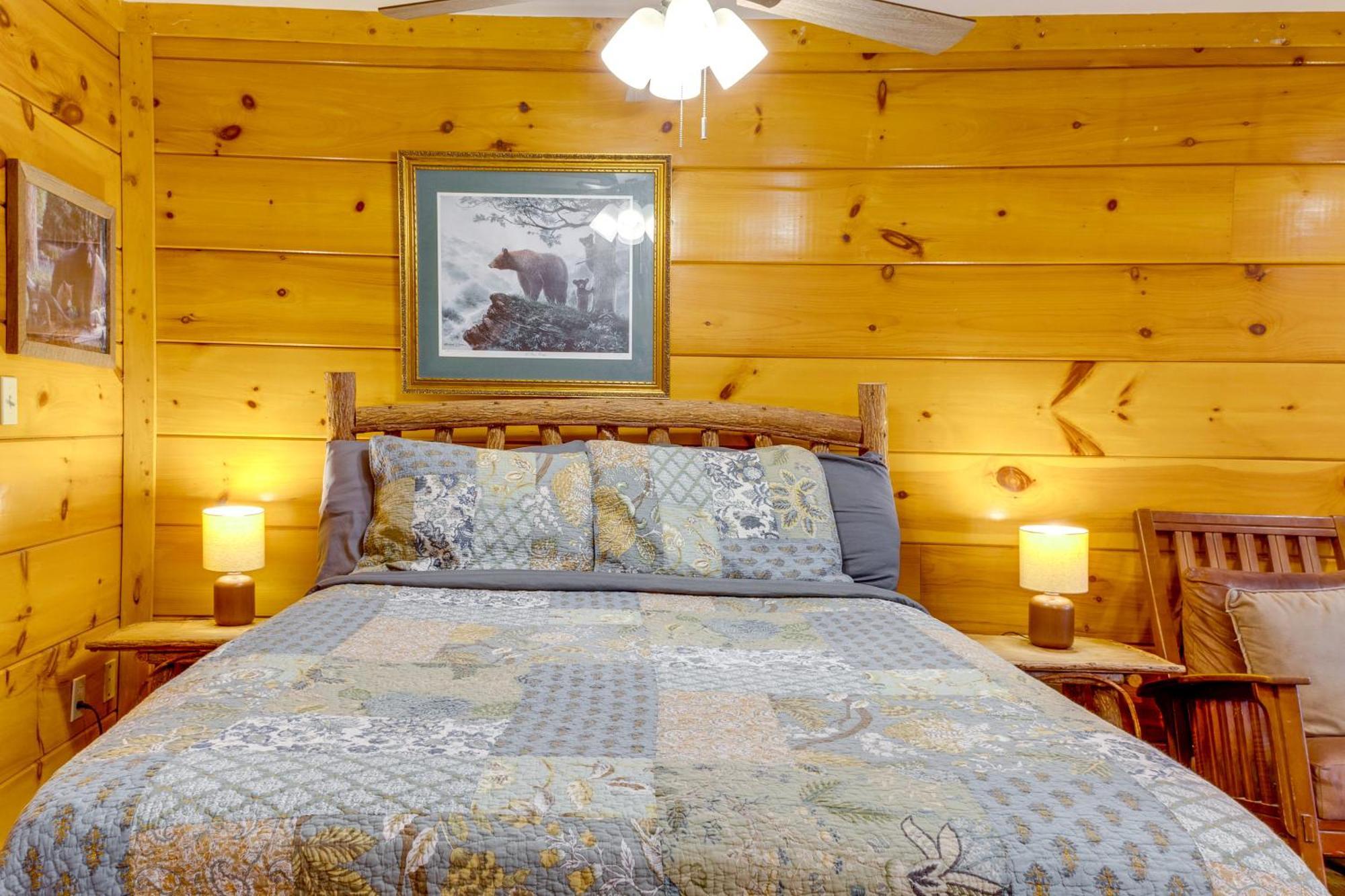 Pigeon Forge Resort Studio Cabin On Dollywood Ln! Exterior foto